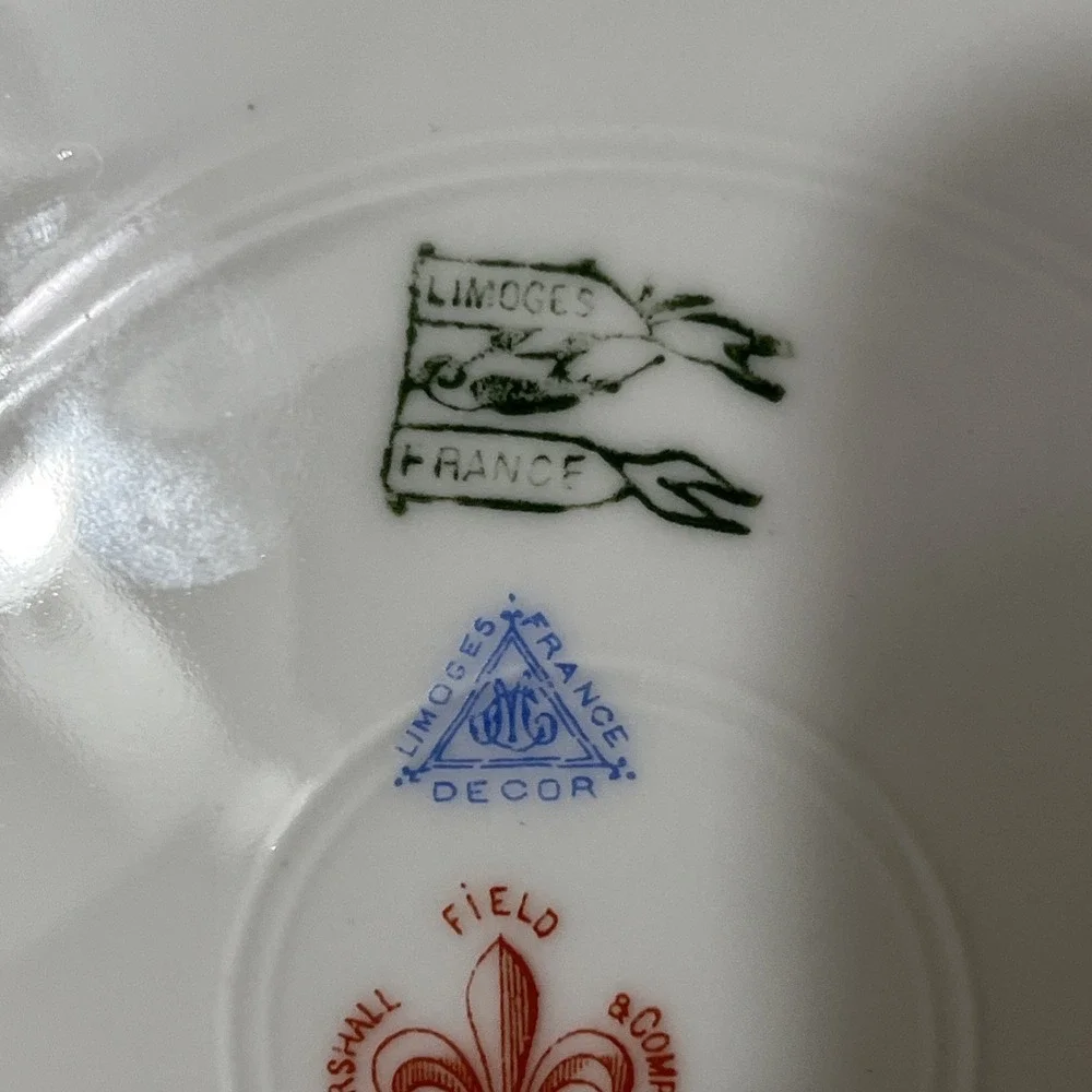 Limoges Marshall Field set marshall
